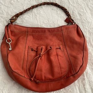 Fossil leather purse